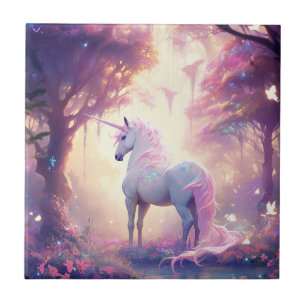 Unicorn Fantasy Art Tegeltje
