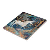 Unicorn Fantasy Art Tegeltje (Zijkant)