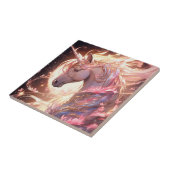 Unicorn Fantasy Art Tegeltje (Zijkant)
