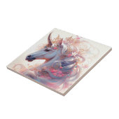 Unicorn Fantasy Art Tegeltje (Zijkant)