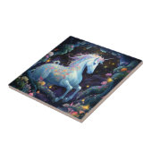 Unicorn Fantasy Art Tegeltje (Zijkant)
