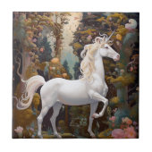 Unicorn Fantasy Art Tegeltje (Voorkant)
