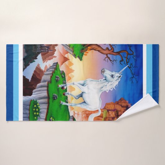 Unicorn fantasy badbadhanddoek badhanddoek (Badhanddoek)