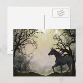 Unicorn Fantasy Briefkaart (Voorkant / Achterkant)