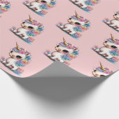 Unicorn Fantasy Cadeaupapier (Hoek)