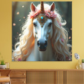 Unicorn Fantasy Canvas Afbeelding 2 (Insitu (Woonkamer))
