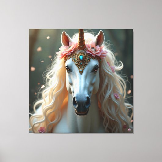 Unicorn Fantasy Canvas Afbeelding 2 (Voorkant)
