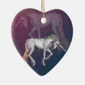 Unicorn Fantasy Keramisch Ornament (Rechts)
