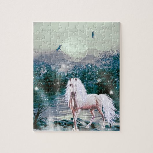 Unicorn Fantasy Legpuzzel (Verticaal)