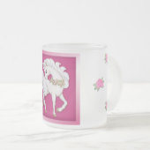 Unicorn Fantasy Matglas Koffiemok (Voorkant rechts)