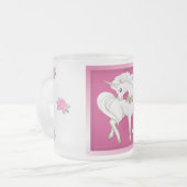 Unicorn Fantasy Matglas Koffiemok (Voorkant links)