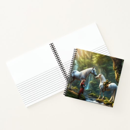 Unicorn Fantasy Notitieboek (Binnen)