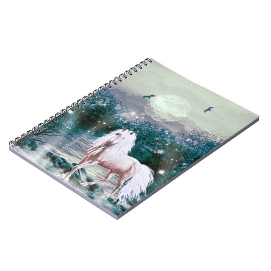 Unicorn Fantasy Notitieboek (Linkerzijde)