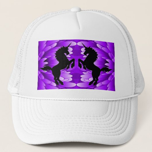 Unicorn Fantasy Trucker Hat Pet (Voorkant)