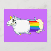 Unicorn Farts Briefkaart (Voorkant)