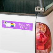 Unicorn Farts Bumpersticker (Op Truck)