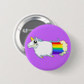 Unicorn Farts Button (Voorkant /achterkant)