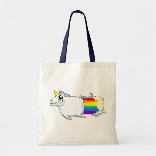 Unicorn Farts Canvas tas (Voorkant)