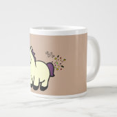 Unicorn Farts Grote Koffiekop (Voorkant rechts)