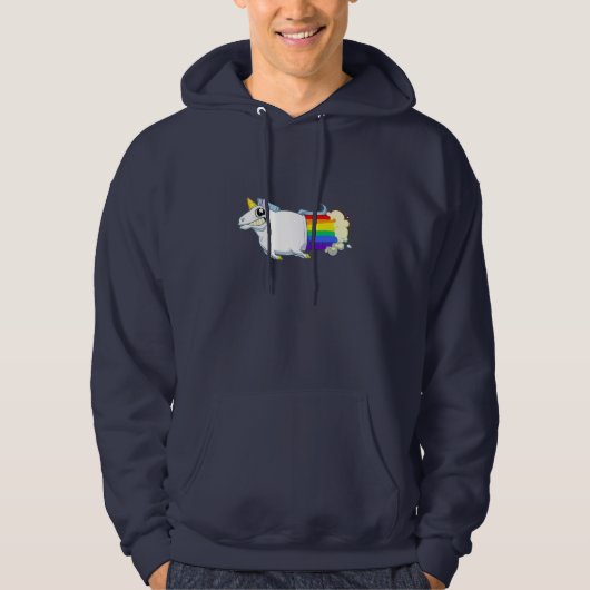 Unicorn Farts Hoodie (Voorkant)