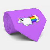Unicorn Farts Necktie Stropdas (Opgerold)