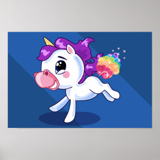 Unicorn Farts Poster