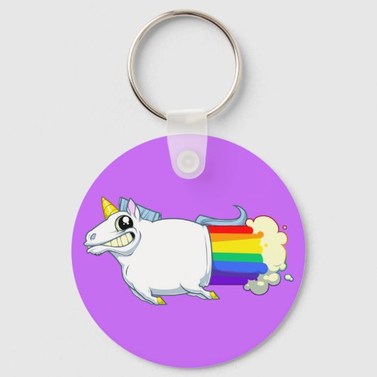 Unicorn Farts Sleutelhanger (Voorkant)