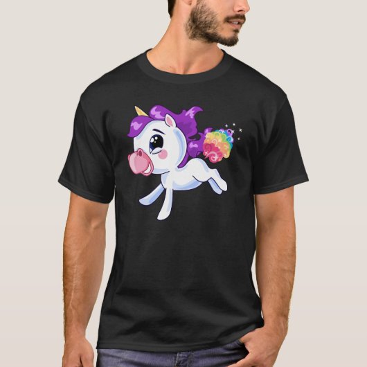 Unicorn Farts T-shirt (Voorkant)