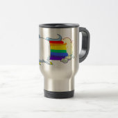 Unicorn Farts Travel Mug Reisbeker (Voorkant rechts)