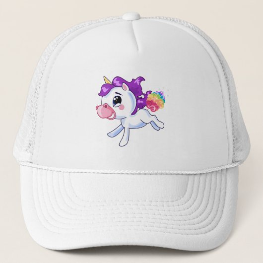 Unicorn Farts Trucker Pet (Voorkant)