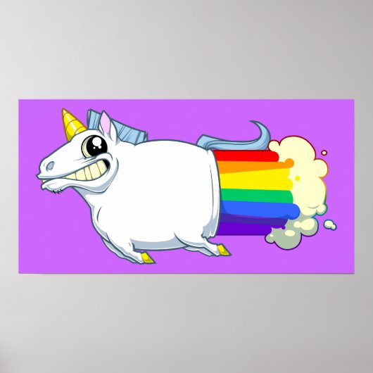 Unicorn Fartsv Poster (Voorkant)