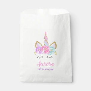 Unicorn Favor Bag Magical Unicorn Party Bedankzakje