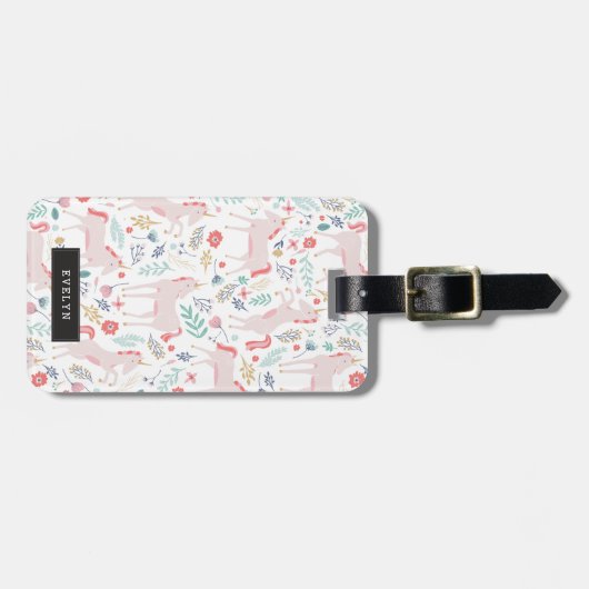 Unicorn Fields Bagagelabel (Voorkant horizontaal)