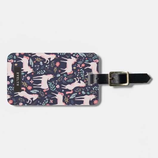 Unicorn Fields Bagagelabel (Voorkant horizontaal)