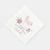 Unicorn Fields Birthday Party Servet (Hoek)