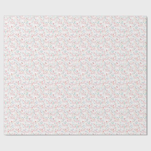 Unicorn Fields Cadeaupapier (Vlak)