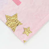 Unicorn Fleece Banket Mermaids Magical Girl Pink (Hoek)