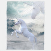 Unicorn Fleece Deken (Voorkant)