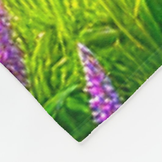 Unicorn Fleece Deken (Hoek)