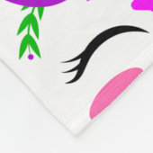 Unicorn Fleece Deken (Hoek)