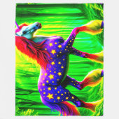 Unicorn Fleece Deken (Voorkant)
