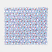 Unicorn Fleece Deken (Voorkant (Horizontaal))