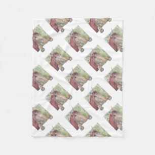 Unicorn Fleece Deken