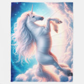 Unicorn Fleece Deken (Voorkant)