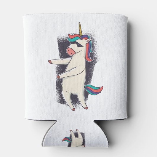 Unicorn Floss Dance Blikjeskoeler (Achterkant)