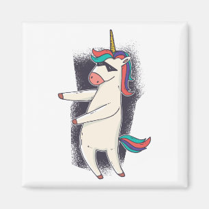 Unicorn Floss Dance Magneet