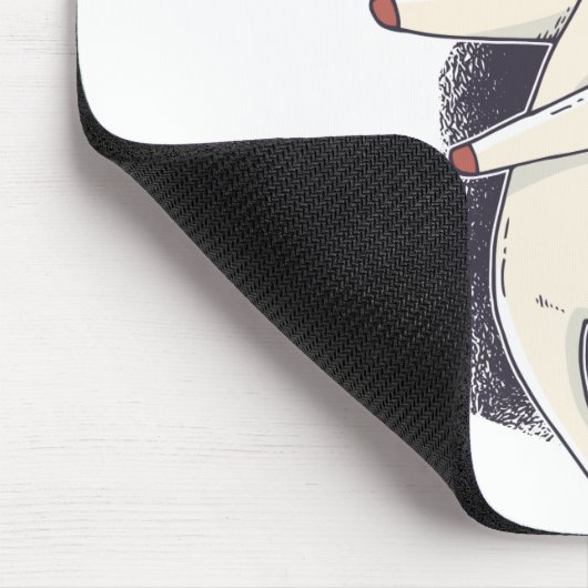 Unicorn Floss Dance Muismat (Hoek)