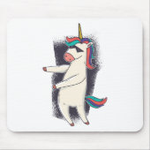 Unicorn Floss Dance Muismat (Voorkant)