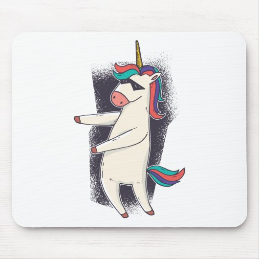Unicorn Floss Dance Muismat (Voorkant)