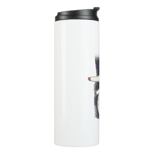 Unicorn Floss Dance Thermosbeker (Gedraaid links)